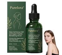 Purelora Stem Cell-Derived EGF Copper Peptide Activating Serum, Purelora Copper Peptide Serum, Collagen Peptides Supplement Liquid, Reduce Fine Lines and Wrinkles(1)