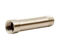 Purelux Shower Arm Extension, Shower Head Extender 4 Inches, Brushed Nickel Finish Made of Stainless Steel