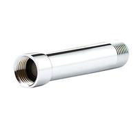 Purelux Shower Arm Extension, Shower Head Extender 4 Inches, Chrome Finish Made of Stainless Steel