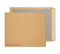 Purely Board Back Envelopes C3+ Peel & Seal 444 x 368 mm Plain 120 gsm Manilla Pack of 50