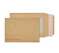 Purely Board Back Envelopes C6 Peel & Seal 162 x 114 mm Plain 120 gsm Manilla Pack of 250