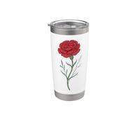 Purely Carnation Stainless Steel Insulated Tumbler