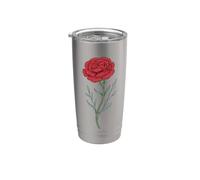 Purely Carnation Stainless Steel Insulated Tumbler