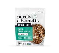 Purely Elizabeth Vanilla Almond Butter Keto Granola Made with Nuts and Seeds, Grain Free, Gluten Free, GMO Free (8 oz Bag)