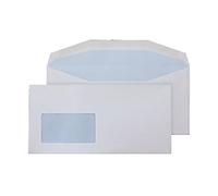 Purely Everyday DL+ Envelopes 229 x 114 mm 115 gsm Matt Coated White Pack of 1000