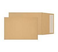 Purely Gusset Envelopes B5 Peel & Seal 254 x 178 x 25 mm Plain 120 gsm Manilla Pack of 125