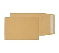 Purely Gusset Envelopes C5 Peel & Seal 229 x 162 x 25 mm Plain 120 gsm Manilla Pack of 125
