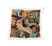 Purely Home 50S American Western Vintage-Style Cushion