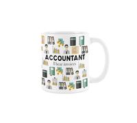 Purely Home Accountant Mug - Humourous Trades Funny Novelty Gift - Tea/Coffee Hot Drinks White Ceramic Cup Present for Accountants