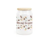 Purely Home - Acorns - Decaf Coffee Canister - Kitchen Storage Jar