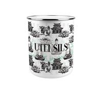 Purely Home Asian Scenery Kitchen Utensil Holder