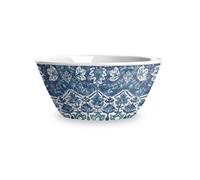 Purely Home Atlantic Blue Melamine Low Bowls - Set Of 2