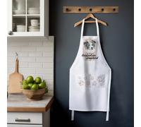 Purely Home Australian Shepherd Apron - Novelty Kitchen Gift For Dog Lovers