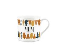 Purely Home Autumn Trees Mum Mug - Mothers Day Gift For Mums Bone China Mug - Tea/coffee Hot Drinks Cup Present
