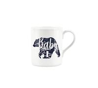 Purely Home Baby Bear - Fine Bone China Mug White Coffee/Tea Present Gift for Children