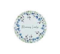 Purely Home Blooming Lovely Textured Glass Round Trivet - Small Kitchen Chopping Board