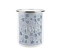 Purely Home Blue Oak Leaves & Berries Kitchen Utensil Holder