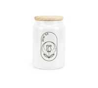 Purely Home - Boho Minimalism - Decaf Tea Canister - Kitchen Storage Jar