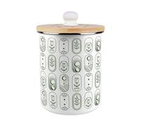 Purely Home Boho Minimalism Food Waste Caddy - Enamel 2L Kitchen Compost Bin
