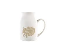 Purely Home Boho Small Porcelain Almond Milk Serving Jug