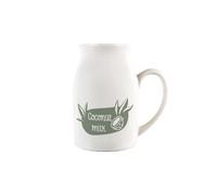 Purely Home Boho Small Porcelain Coconut Milk Serving Jug