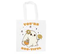 Purely Home Boo Ghost Halloween Bag - You're Boo-tiful Gifts - Shopping Bag Accessories Halloween Present for Her/Him