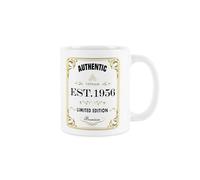 Purely Home Born in 1956 Mug - Vintage Design Present - Tea/Coffee Ceramic Drinks Cup Novelty Gifts for Birthdays