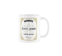 Purely Home Born in 2000 Mug - Vintage Design Present - Tea/Coffee Ceramic Drinks Cup Novelty Gifts for Birthdays