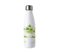 Purely Home Botanical Shamrocks Stainless Steel Water Bottle