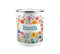 Purely Home Bright Floral Kitchen Utensil Holder