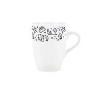 Purely Home Camping Mug - Tent Forest Campervan Outdoor Gift - Tea/coffee Hot Drinks Ceramic Cup Present