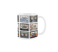 Purely Home Cassette Tapes Design - White Mug Coffee/Tea Gift for Music Lovers