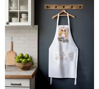 Purely Home Cavalier King Charles Spaniel Apron - Novelty Kitchen Gift For Dog Lovers