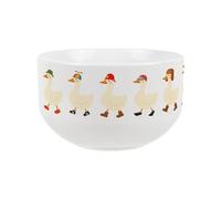 Purely Home Ceramic Cereal Bowl 1pc - Silly Goose 650ml Dinnerware Bowl for Soup/Cereal, Novelty Gift