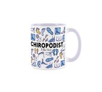 Purely Home Chiropodist Mug - Humorous Foot Treatments & Heathcare Themed Novelty Gifts - Tea/coffee Hot Drinks White Ceramic Cup Present