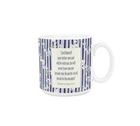 Purely Home Christian Mug - Deuteronomy Bible Verse Ceramic Coffee Cup God/Jesus Religious Gifts for Christian Women