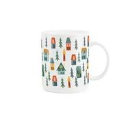 Purely Home Christmas Houses Mug - Xmas Novelty Gift Tea/coffee Bone China Cup Present