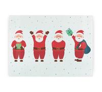 Purely Home Christmas Large Worktop Protector- Novelty Santas Kitchen Gift Chopping Board