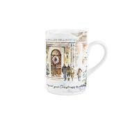 Purely Home Christmas Mug - Festive Xmas Carols Music Scene Gift/present Mug