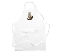 Purely Home Country Farm Owl Apron - Farm Kitchen Cooking & Baking Gift