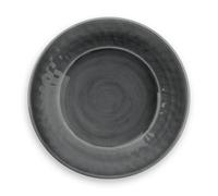 Purely Home Crackle Grey Melamine Side Plate