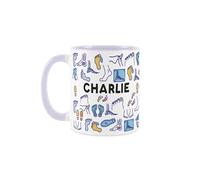 Purely Home Custom Chiropodist Mug - Humourous Foot Surgeon Novelty Gift - Tea/Coffee Lilac Ceramic Cup Personalised Present for Chiropodists