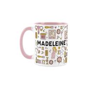Purely Home Custom Midwife Mug - Humourous Trades Funny Novelty Gift - Tea/Coffee Hot Drinks Pink Ceramic Cup Personalised Name Present for Midwives/Fertility Doctors