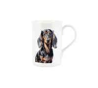 Purely Home Dachshund Mug - Cute Dog Sausage Dog Dachshund Love - Bone China Mug Coffee/Tea Present Gift