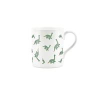 Purely Home Dinosaur Diplodocus Brontosaurus Brachiosaurus Print - Fine Bone China Mug White Coffee/Tea Present Gift for Children