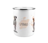 Purely Home Dogs Portraits Kitchen Utensil Holder