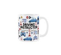 Purely Home Driving Instructor Mug - Humourous Learner Driver Trades Funny Novelty Gift - Tea/coffee Hot Drinks Ceramic Cup Present