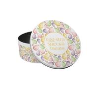 Purely Home Egg-Stra Special Treats Small Round Cake Tin - Easter Home Baking Gifts
