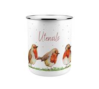 Purely Home English Robins Kitchen Utensil Holder