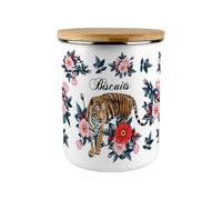 Purely Home Exotic Tiger Extra Large Biscuit Tin